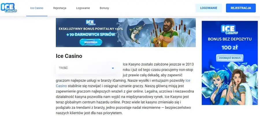 odpowiedzialna gra ice casino polska z invicta networks